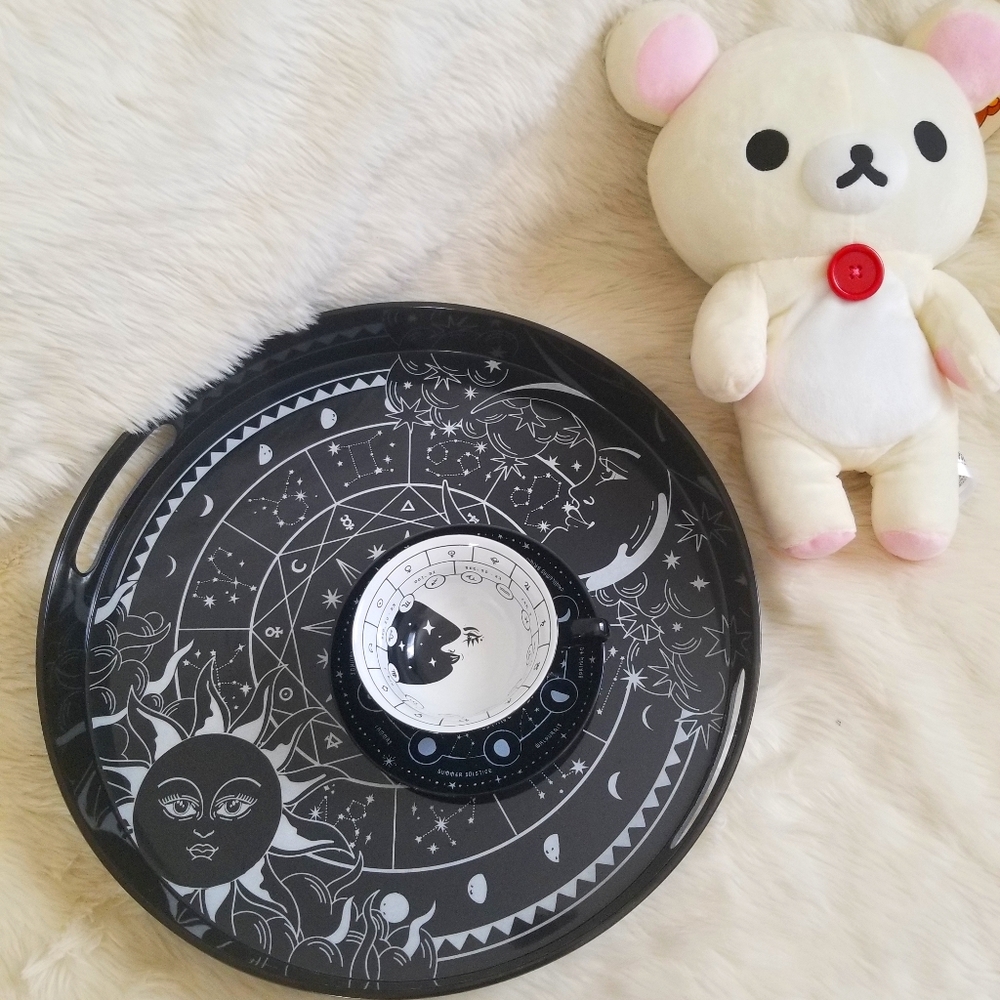 Killstar Teacup and Saucer with Tray